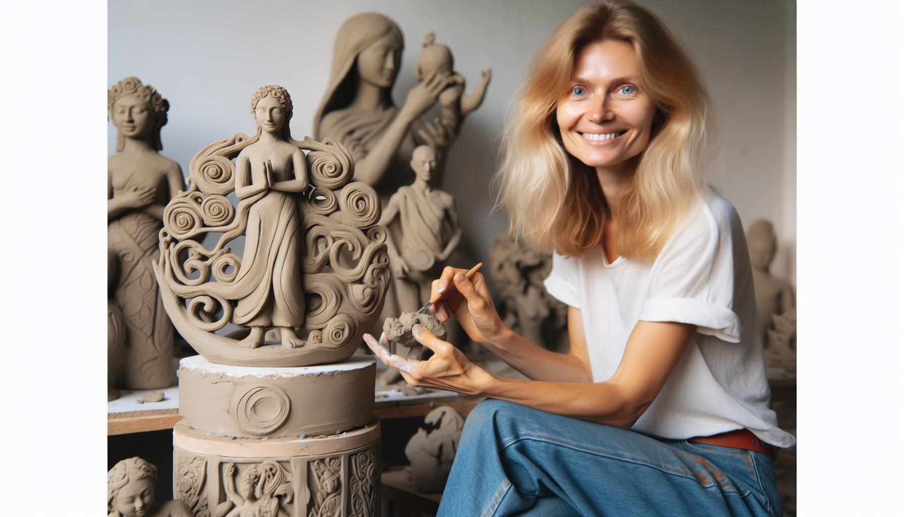 Taťána Kuchařová a její plastiky