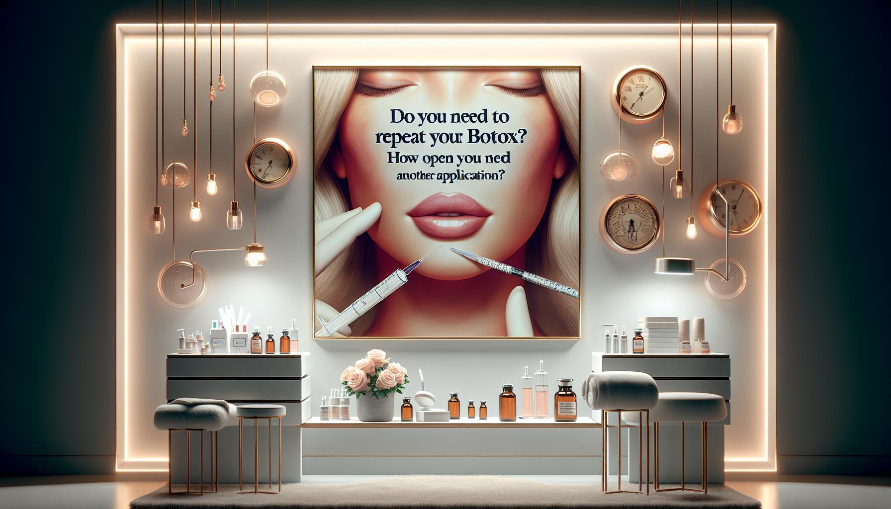 Musí se botox opakovat? Jak často je potřeba další aplikace