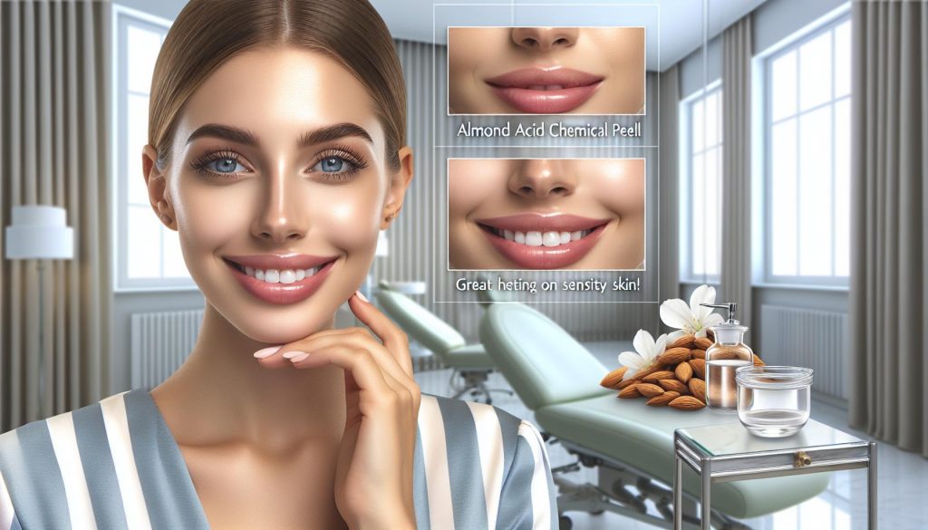 Chemický peeling kyselina mandlová před a po: Skvělé výsledky na citlivé pleti!