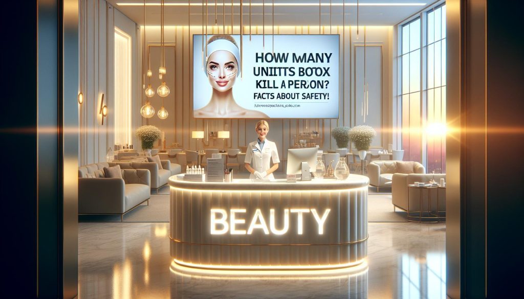 Kolik jednotek botoxu zabije člověka? Fakta o bezpečnosti!