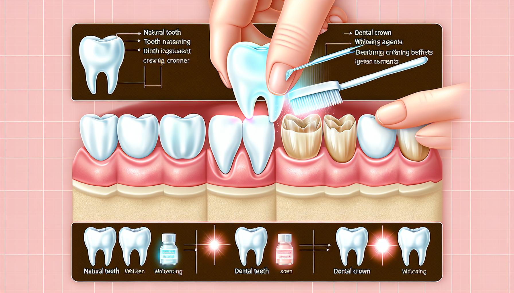 Bělení zubů s korunkou: Klíčové informace