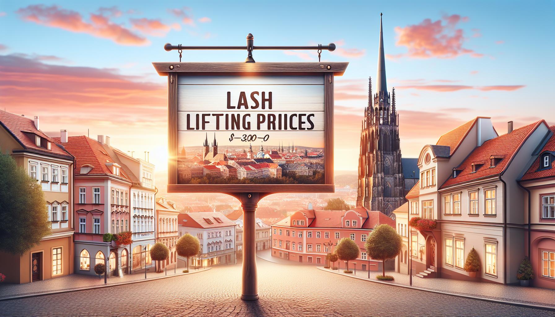 Cena lash liftingu v Brně