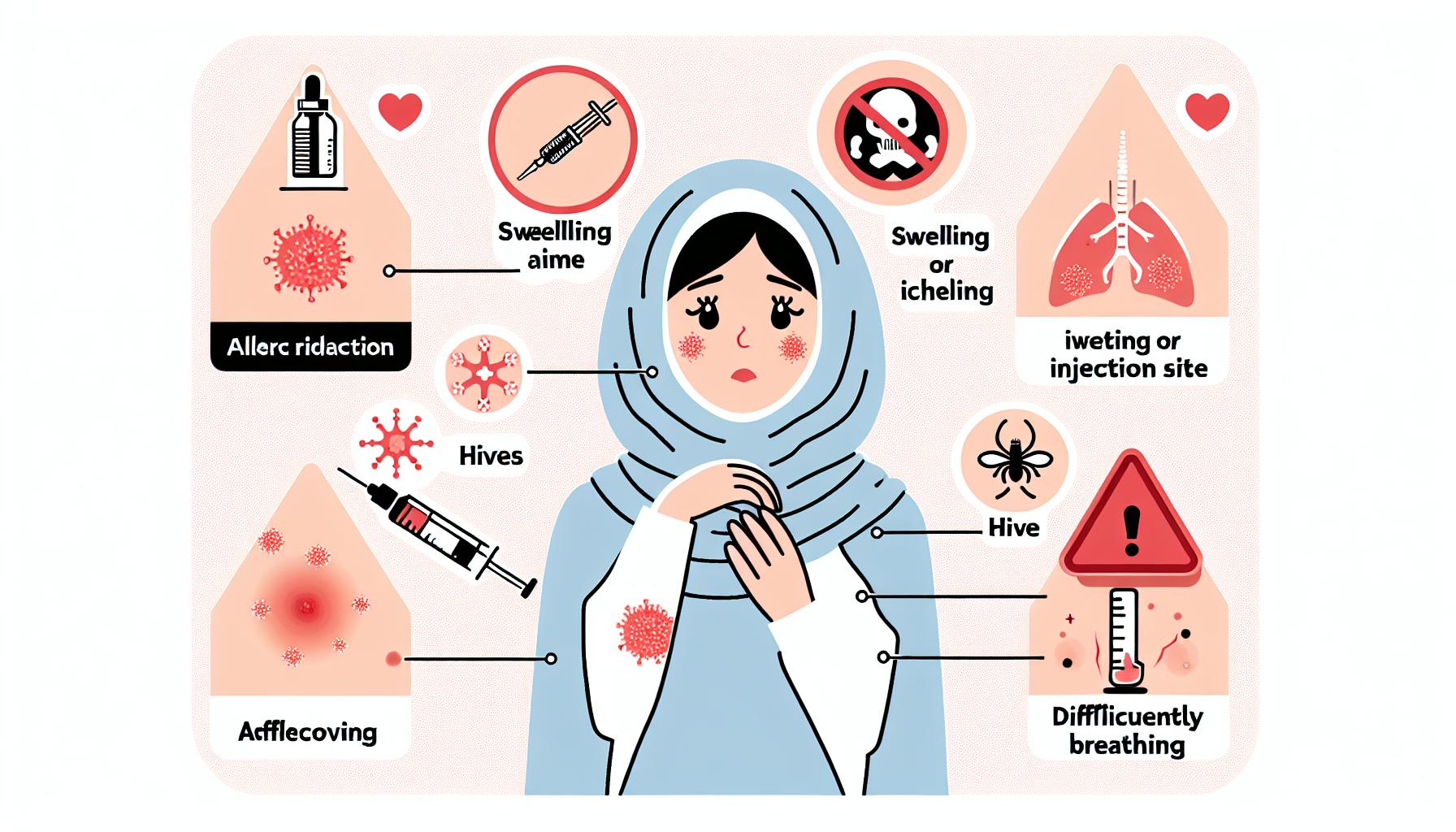 Alergie na Botox a její příznaky