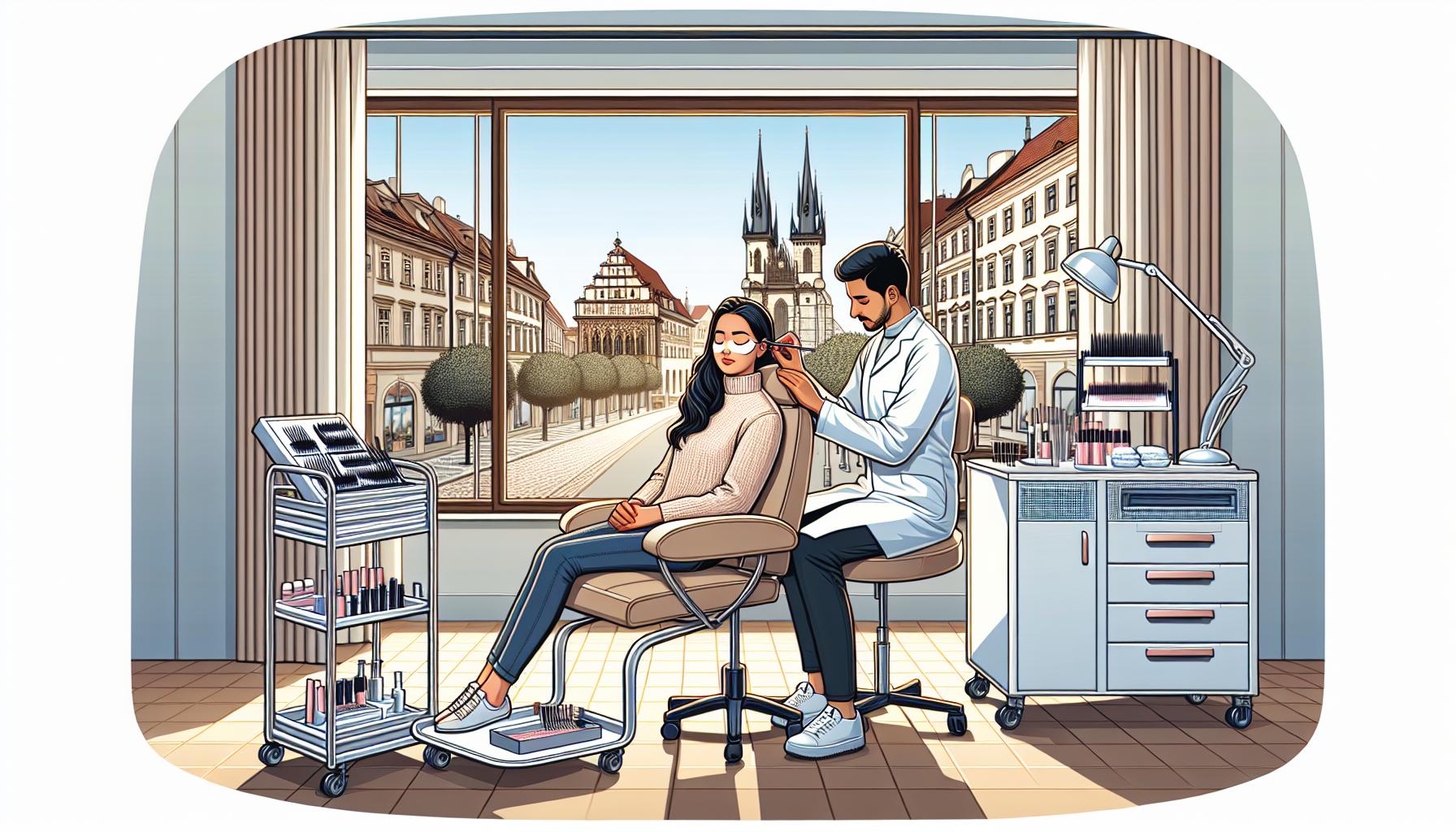 Lash lifting v Plzni: Co to obnáší