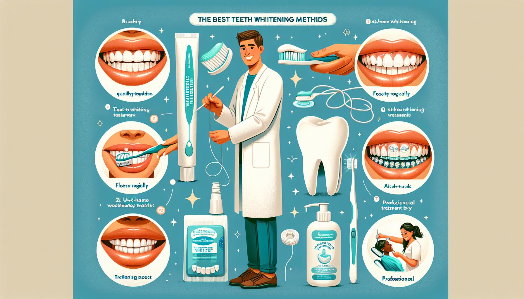 Nejlepší metody bělení zubů