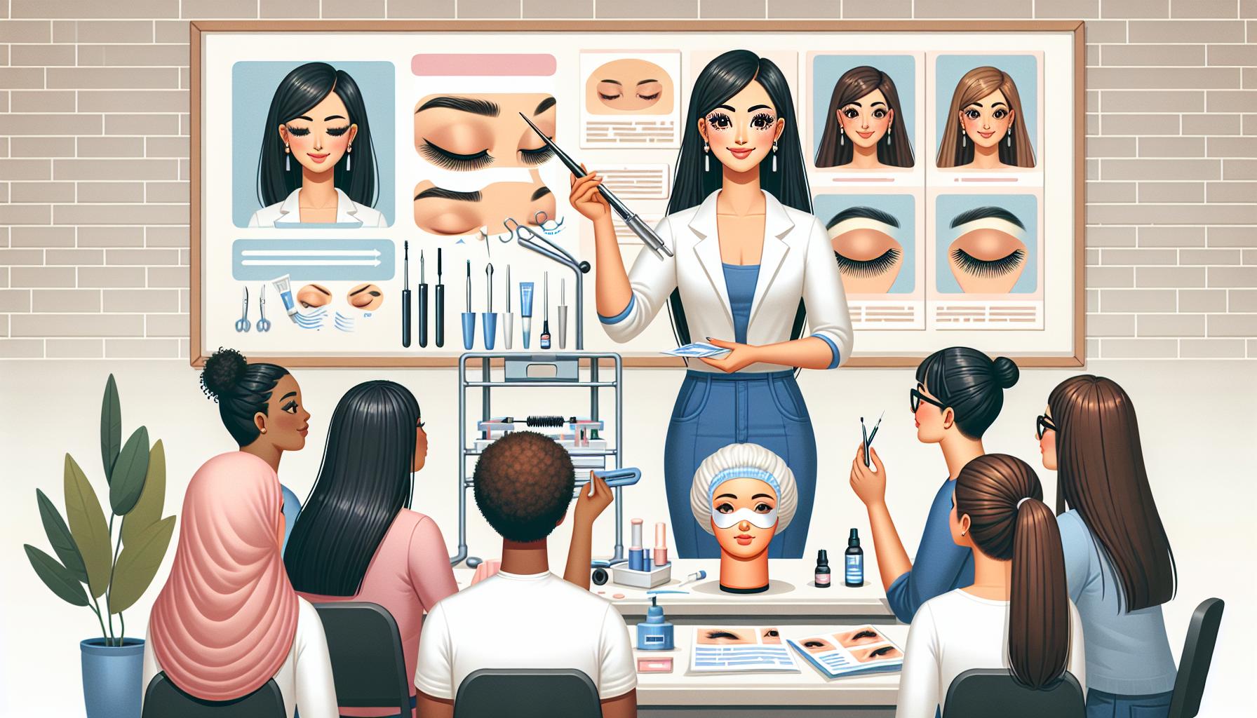 Kurz lash liftingu: Co očekávat