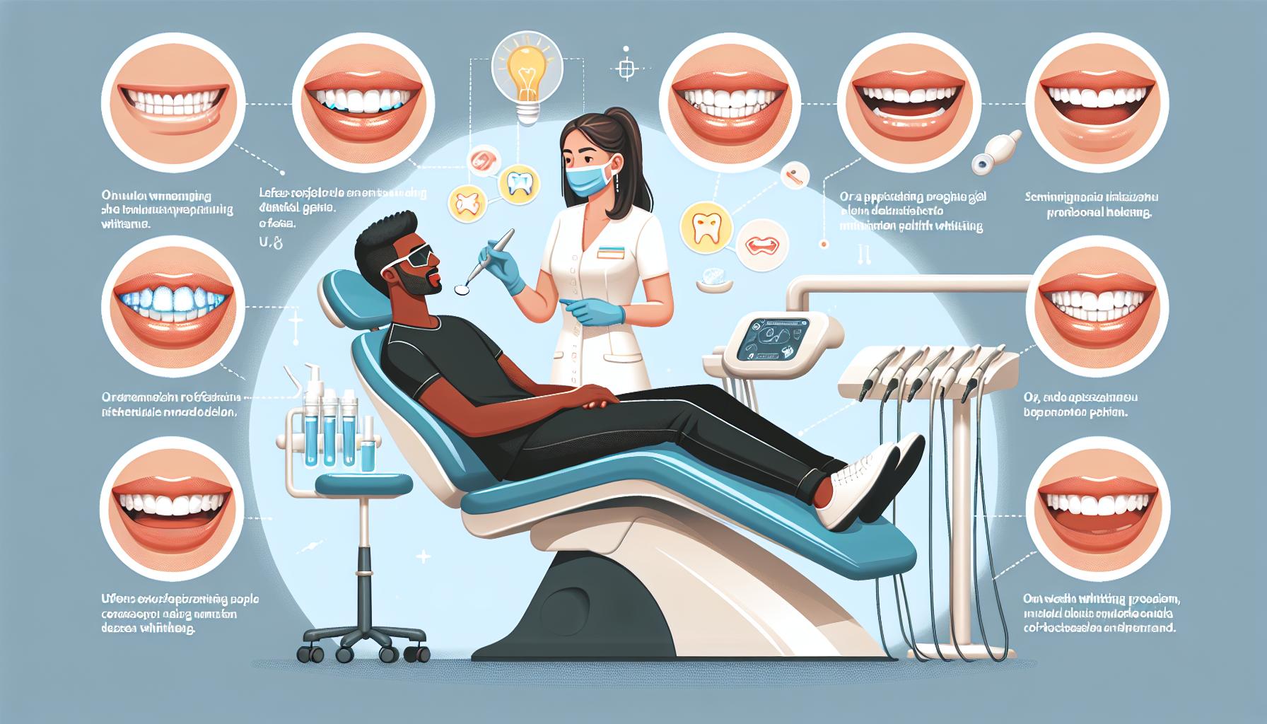 Profesionální bělení zubů: Co očekávat?