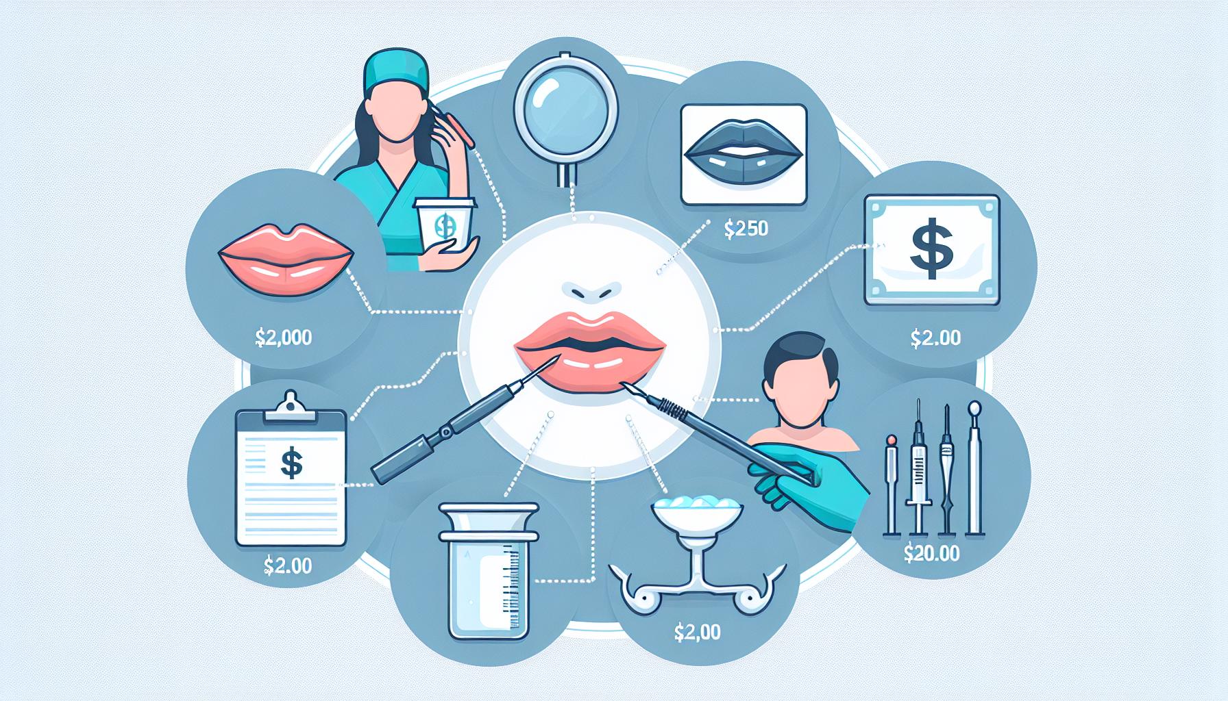 Co ovlivňuje cenu zvětšení rtů