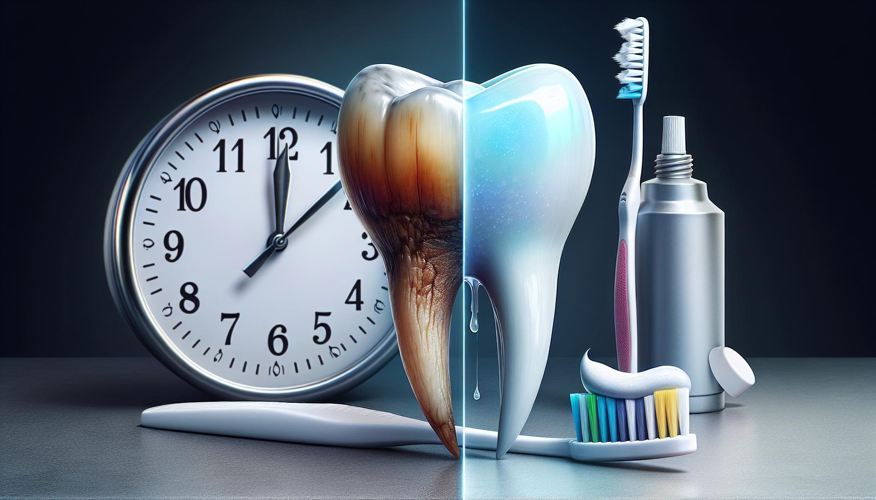 Účinnost bělicích past na zuby