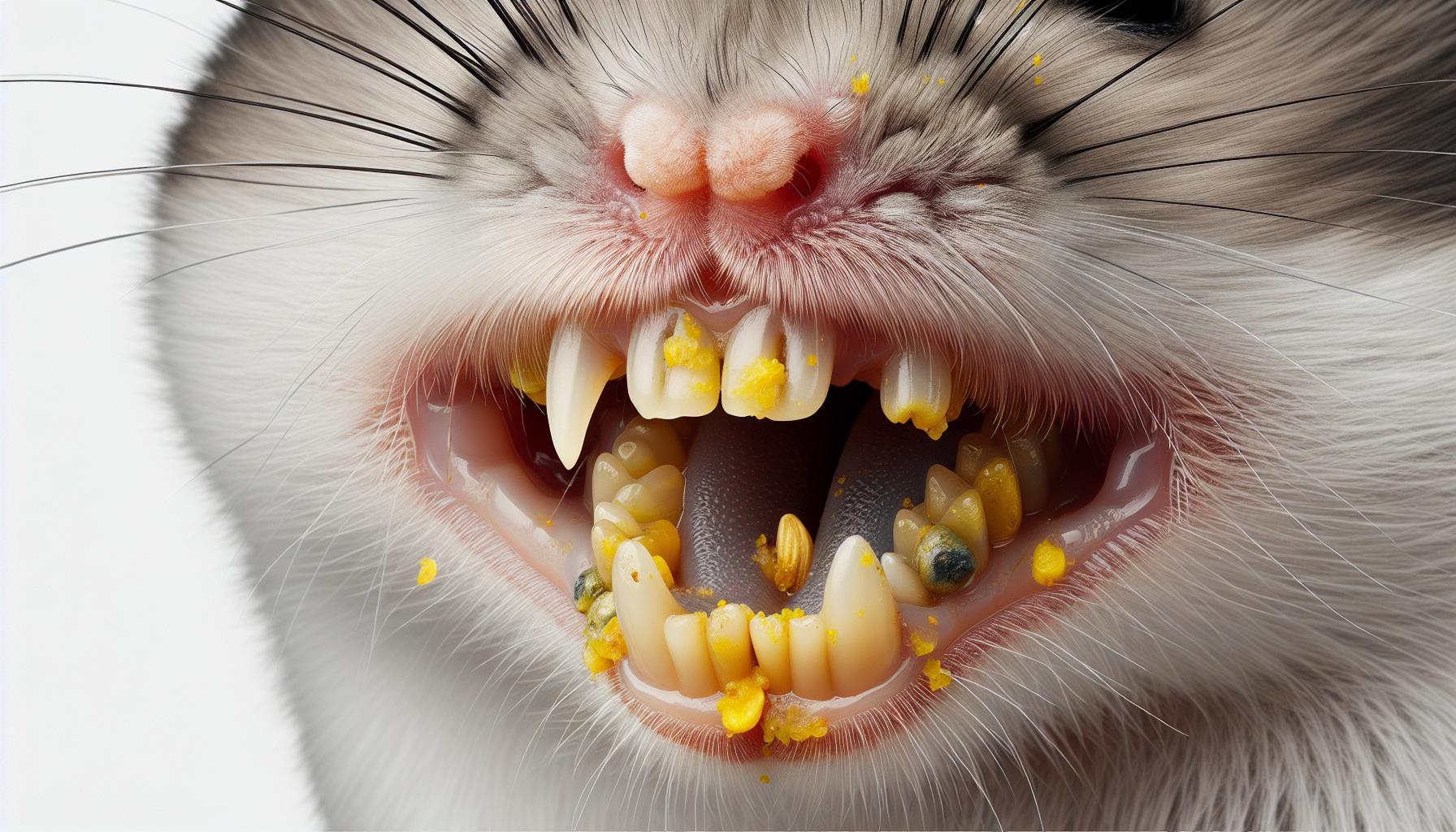 Proč jsou tesáky křečků zažloutlé