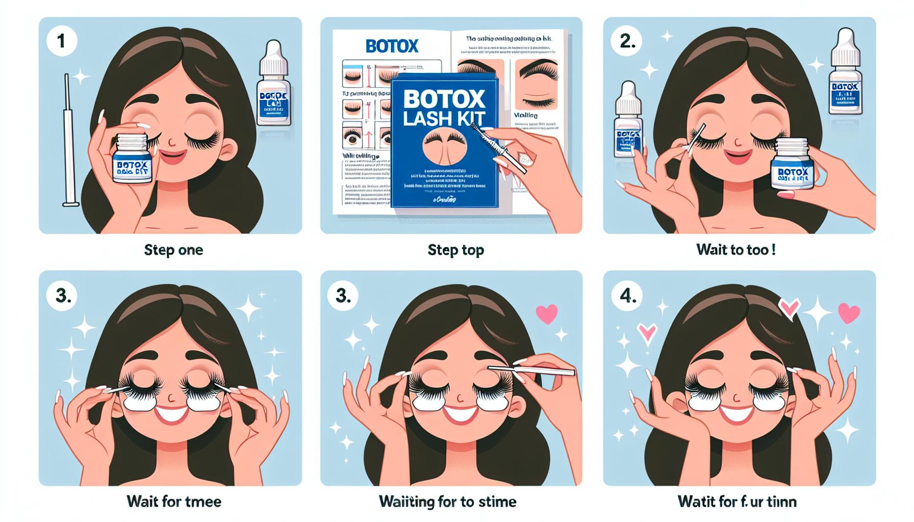 Jak funguje sada Botox Lash?