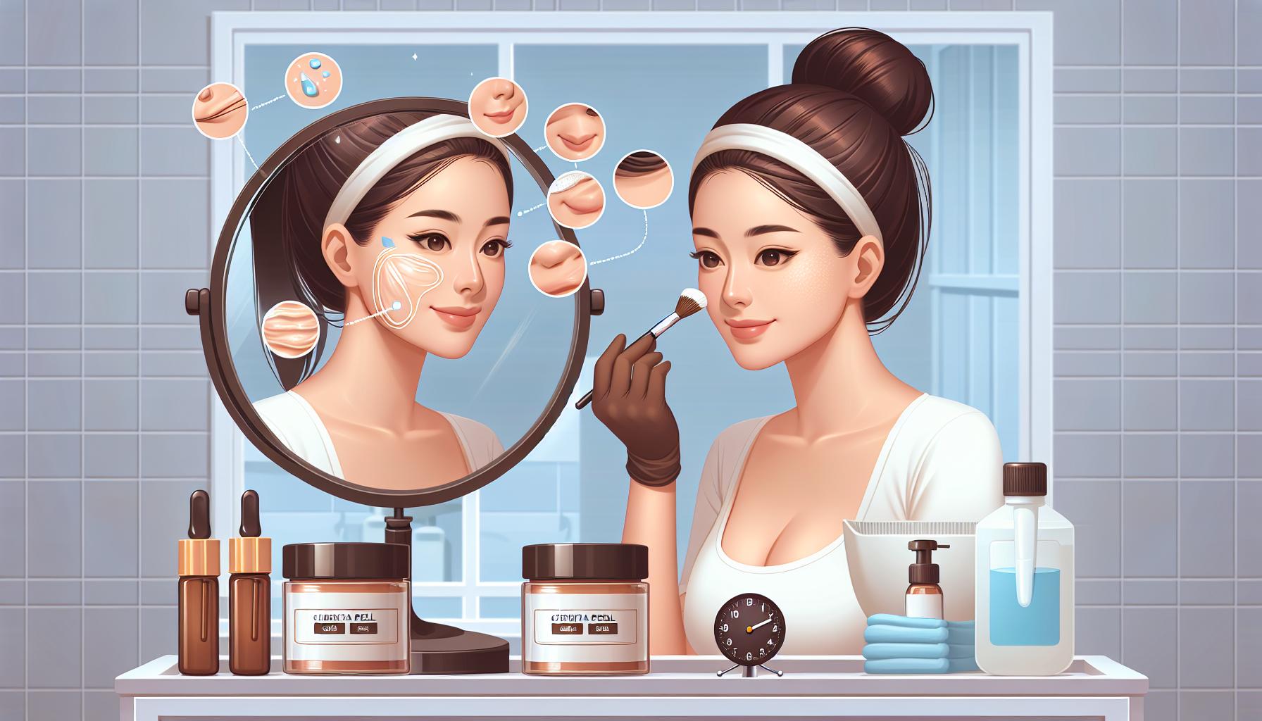 Chemický peeling na doma a jeho přínosy