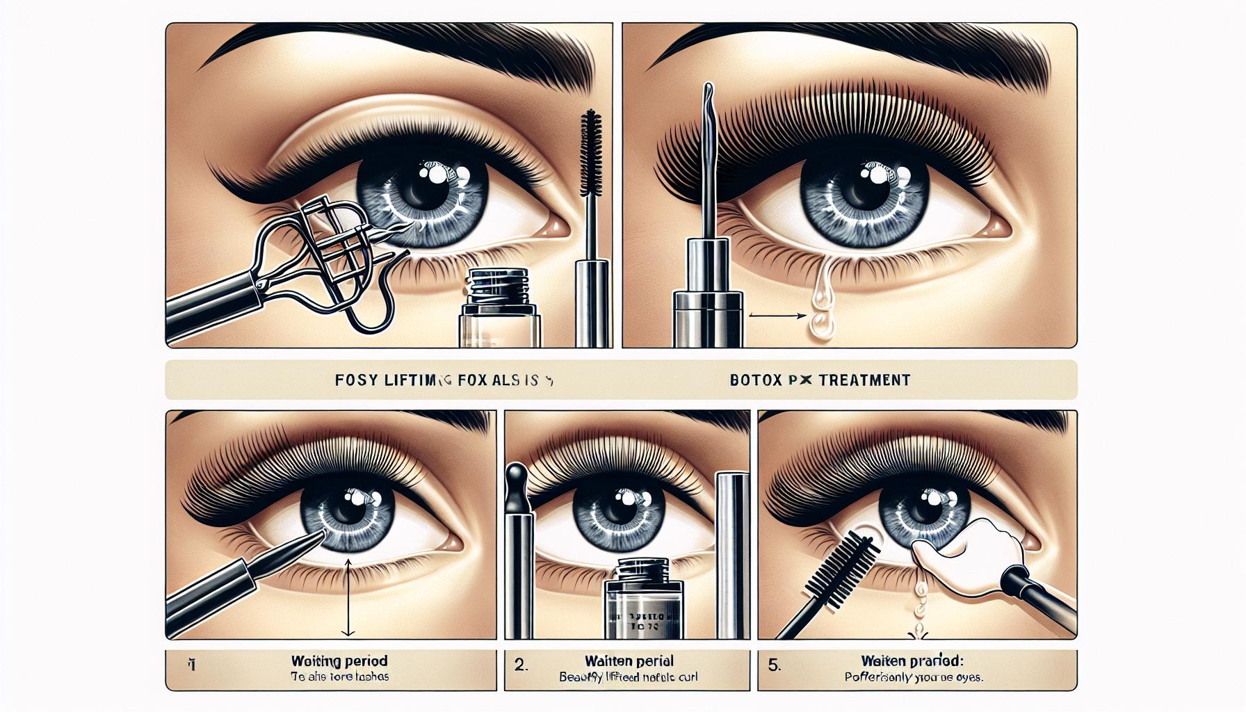 Lash lifting botox: Co očekávat