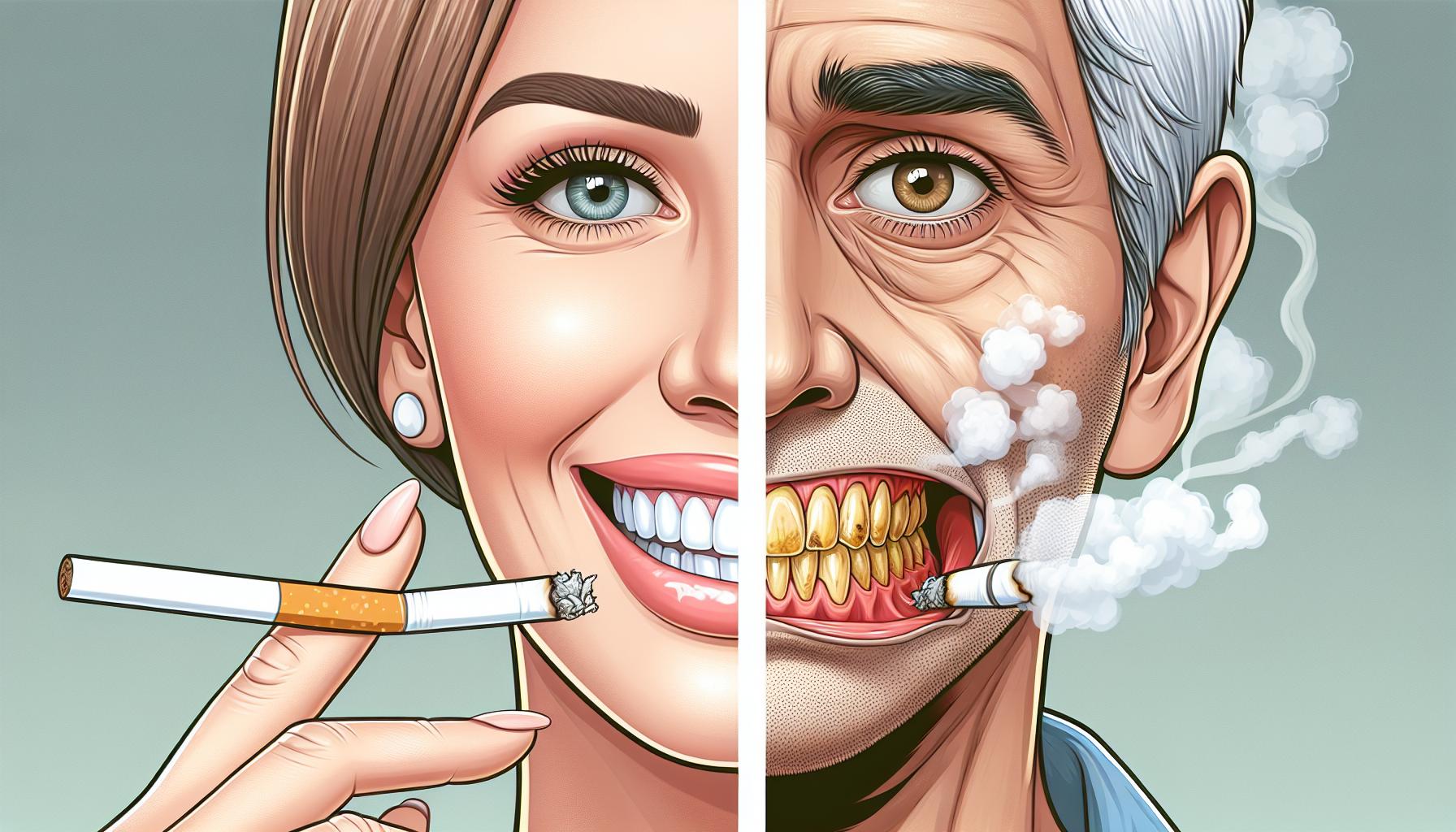 Kouření a jeho vliv na zuby