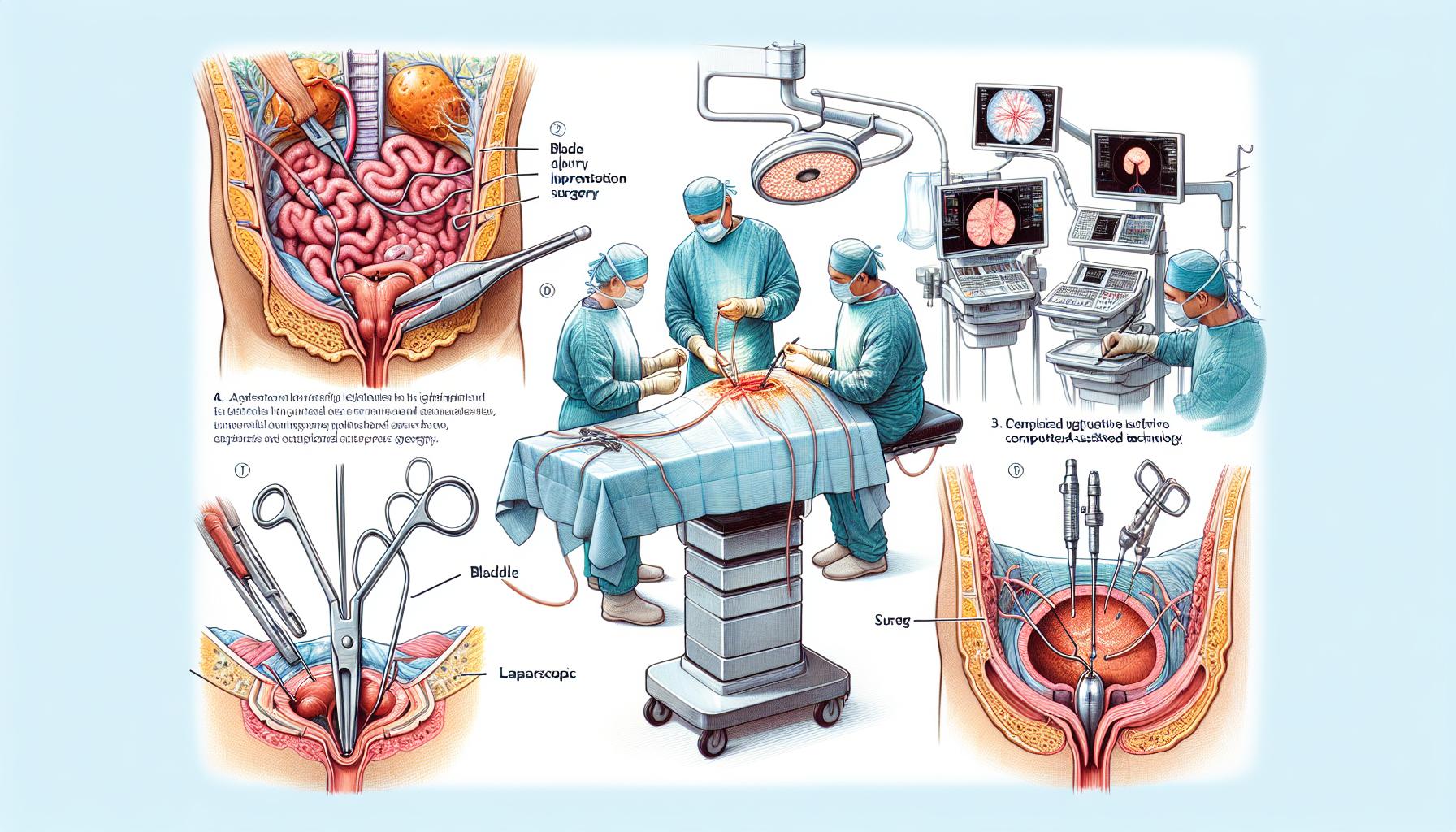 Možnosti operace močového měchýře