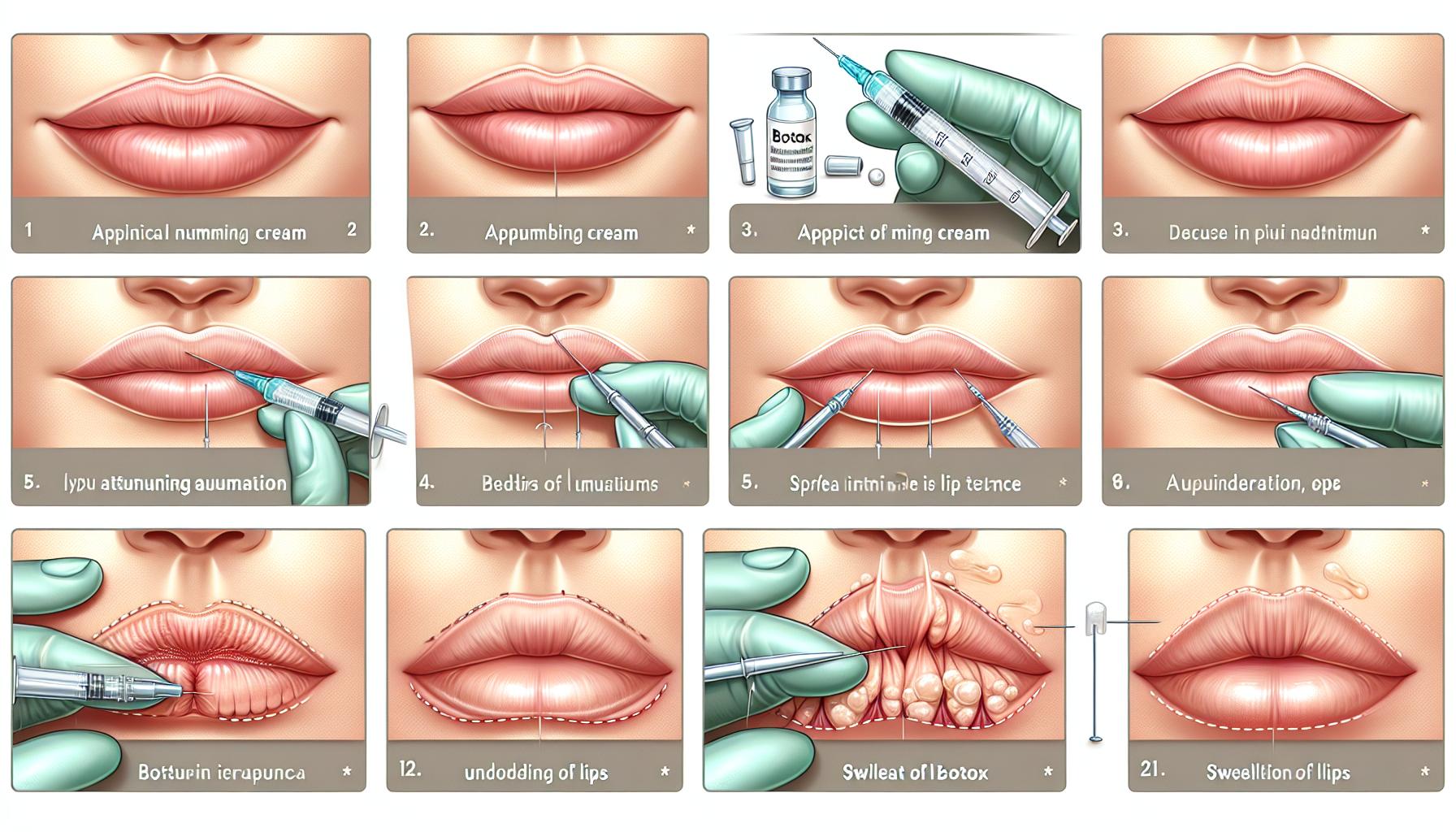 Zvětšení rtů botoxem: Jak to funguje