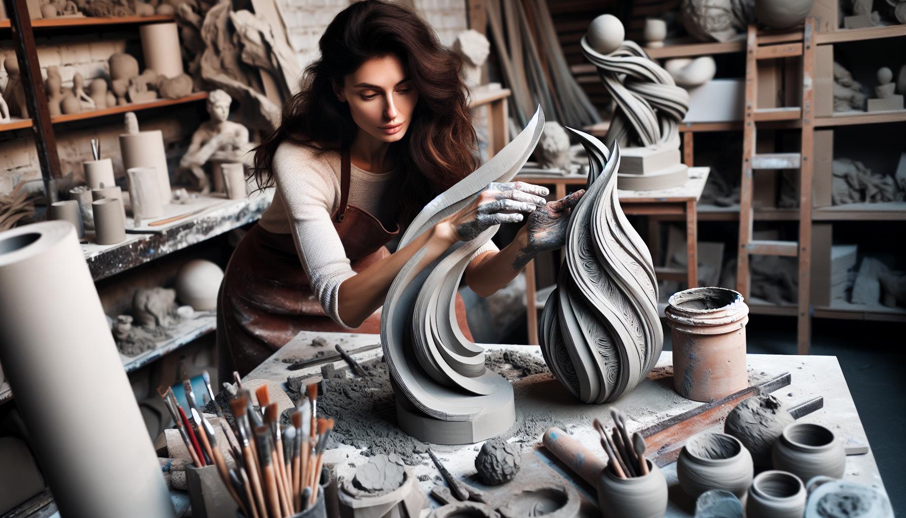 Yvetta Blanarovičová a její plastiky