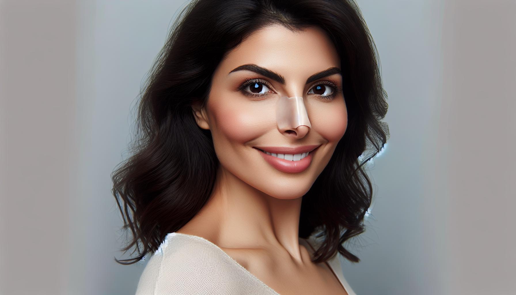 Jana Fabiánová a její plastika nosu