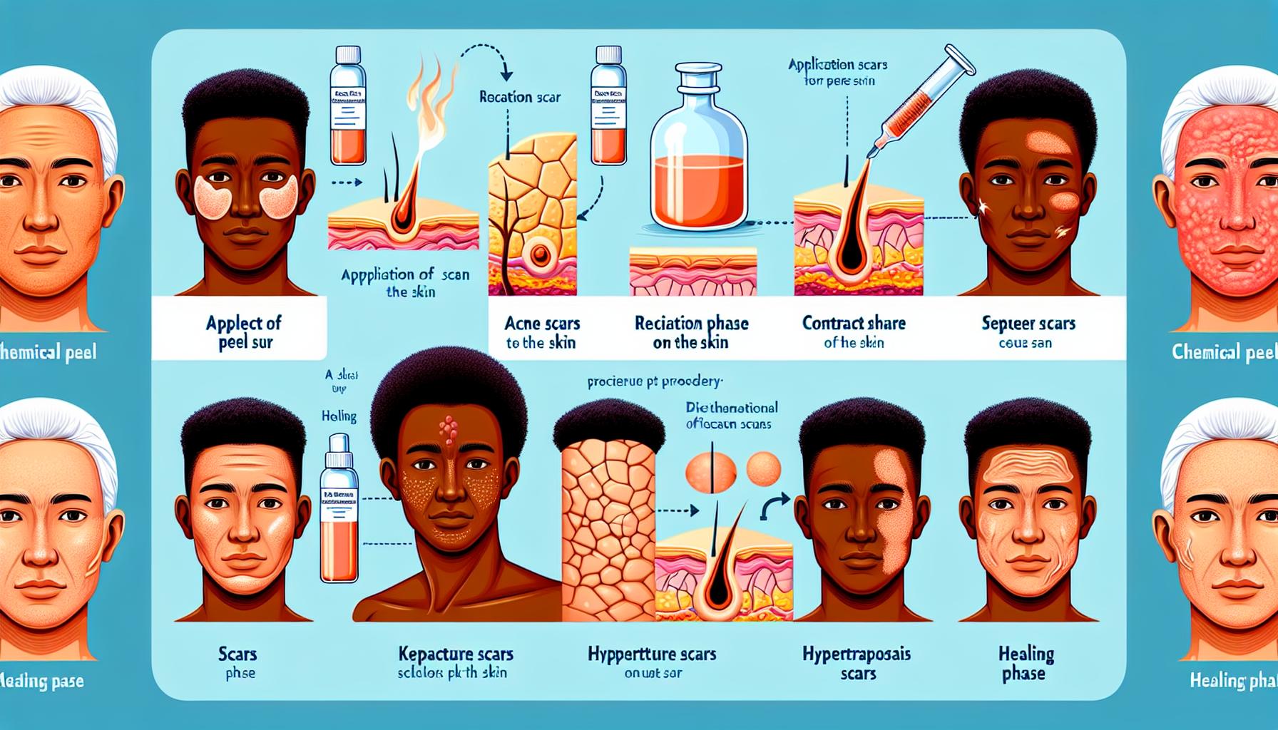 Chemický peeling a jizvy: Co vědět