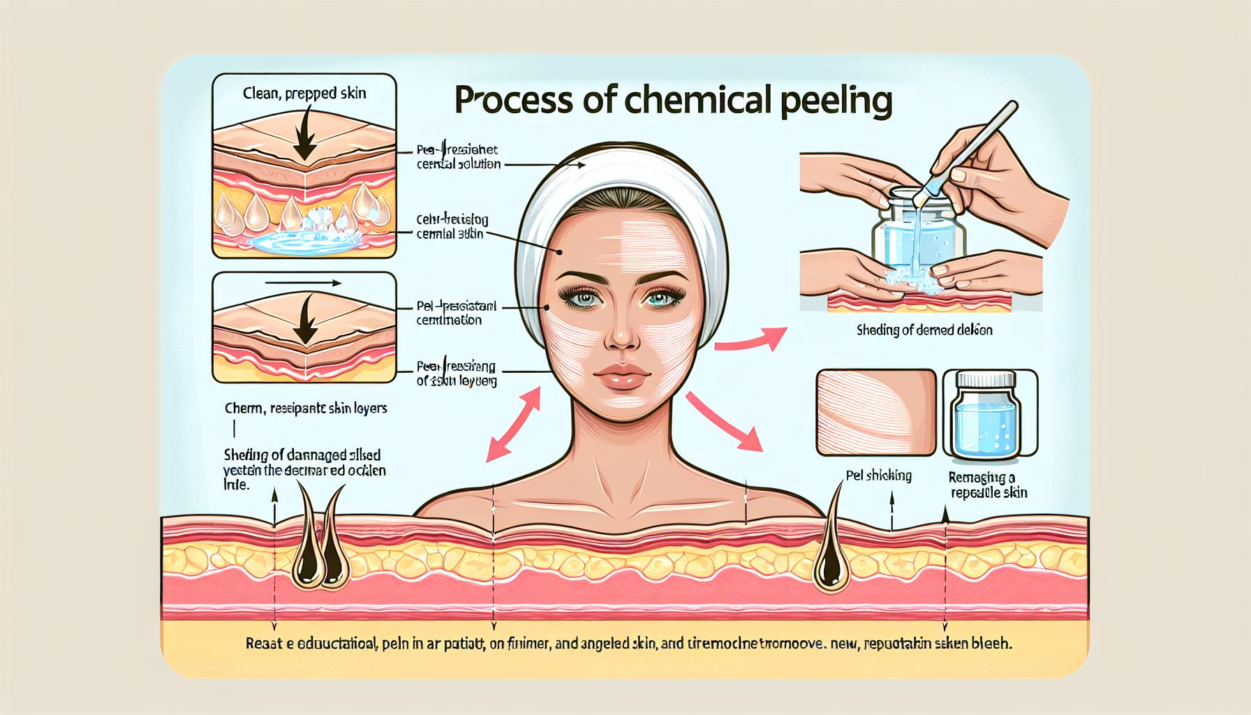 Chemický peeling: Co to obnáší