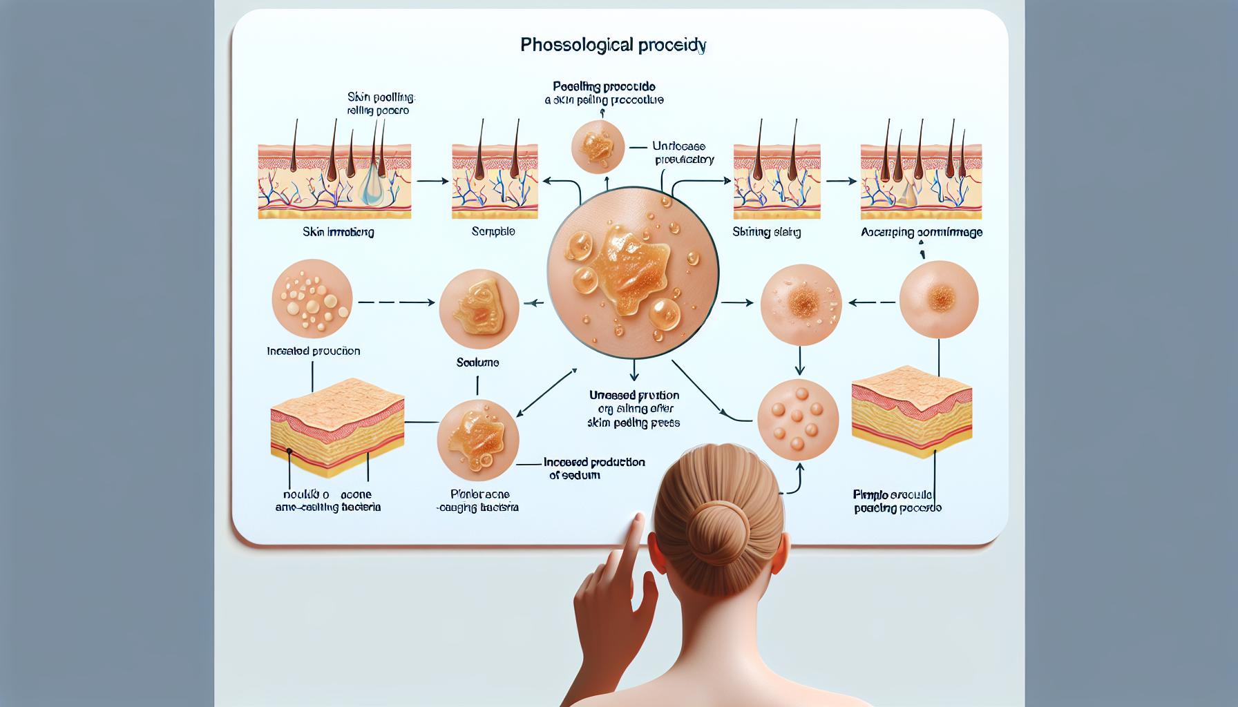 Důvody pro vznik pupínků po peelingu
