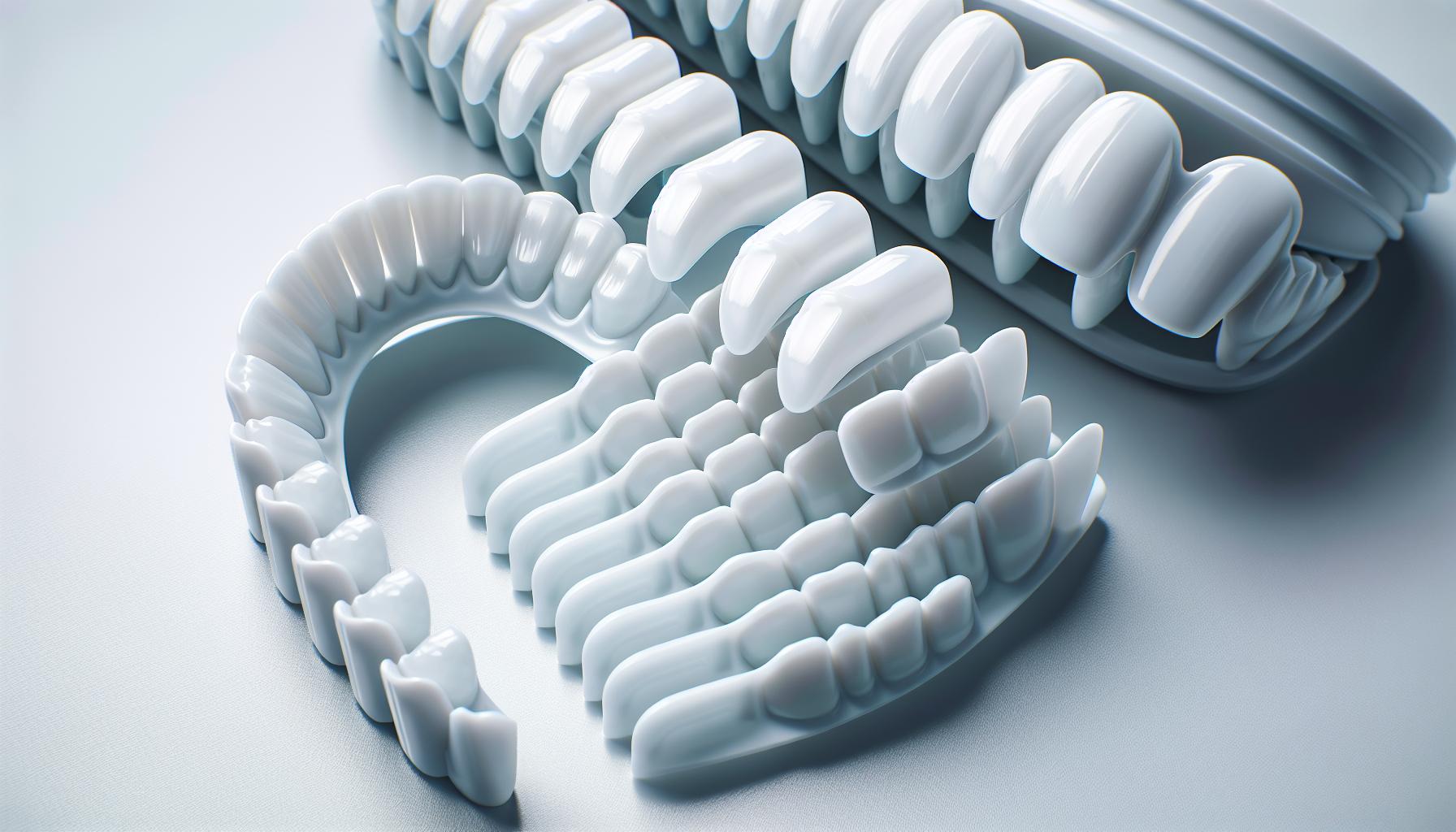 Tvarovatelné aplikátory na bělení zubů