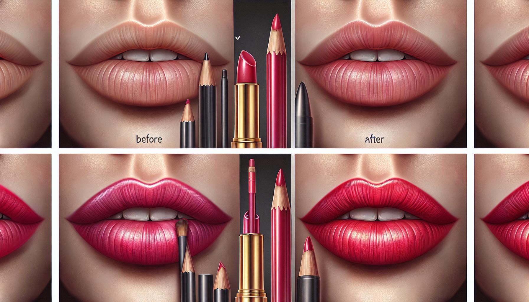 Jak rtěnka zvětšuje objem rtů