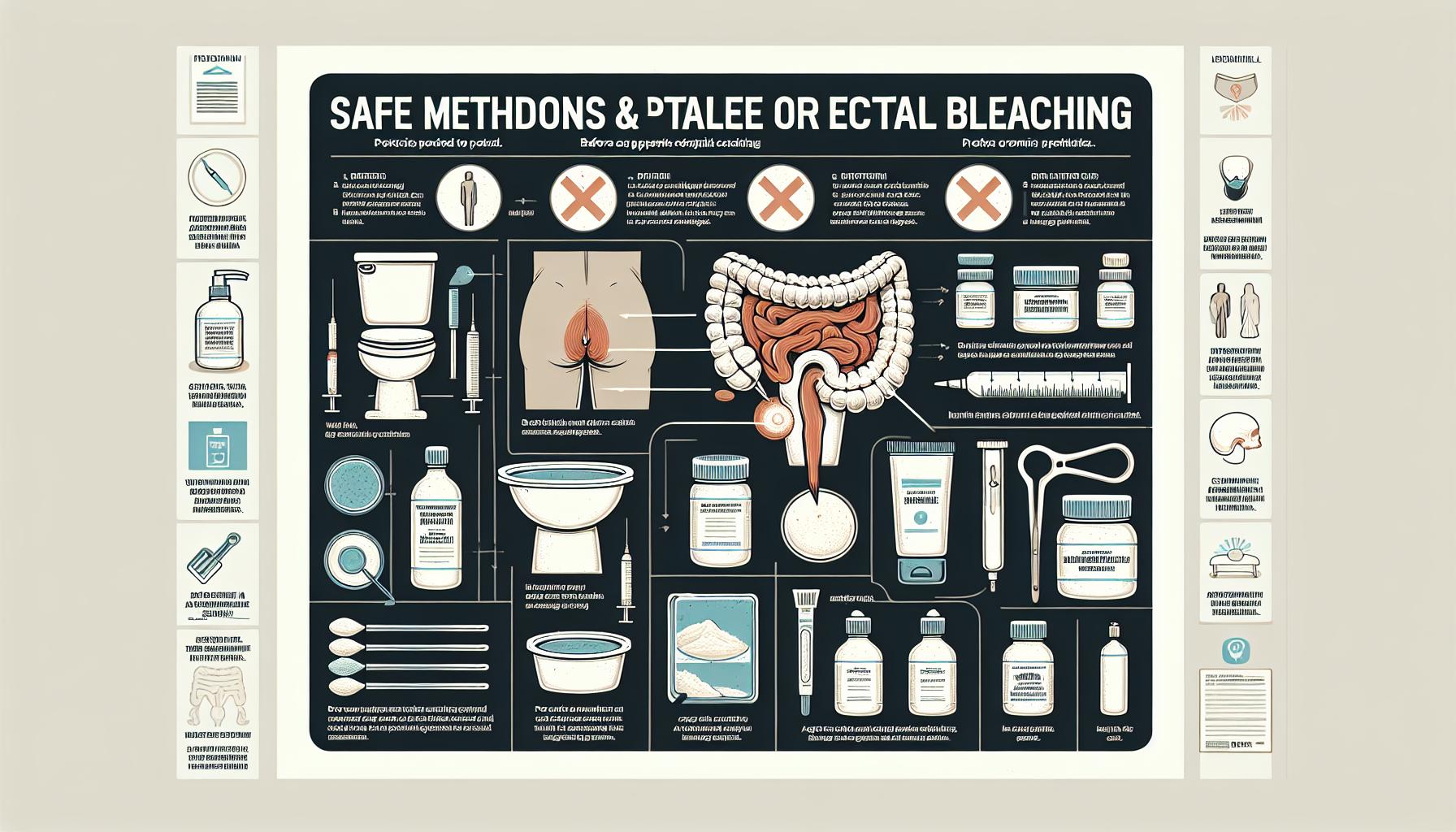 Bezpečnostní aspekty bělení konečníku