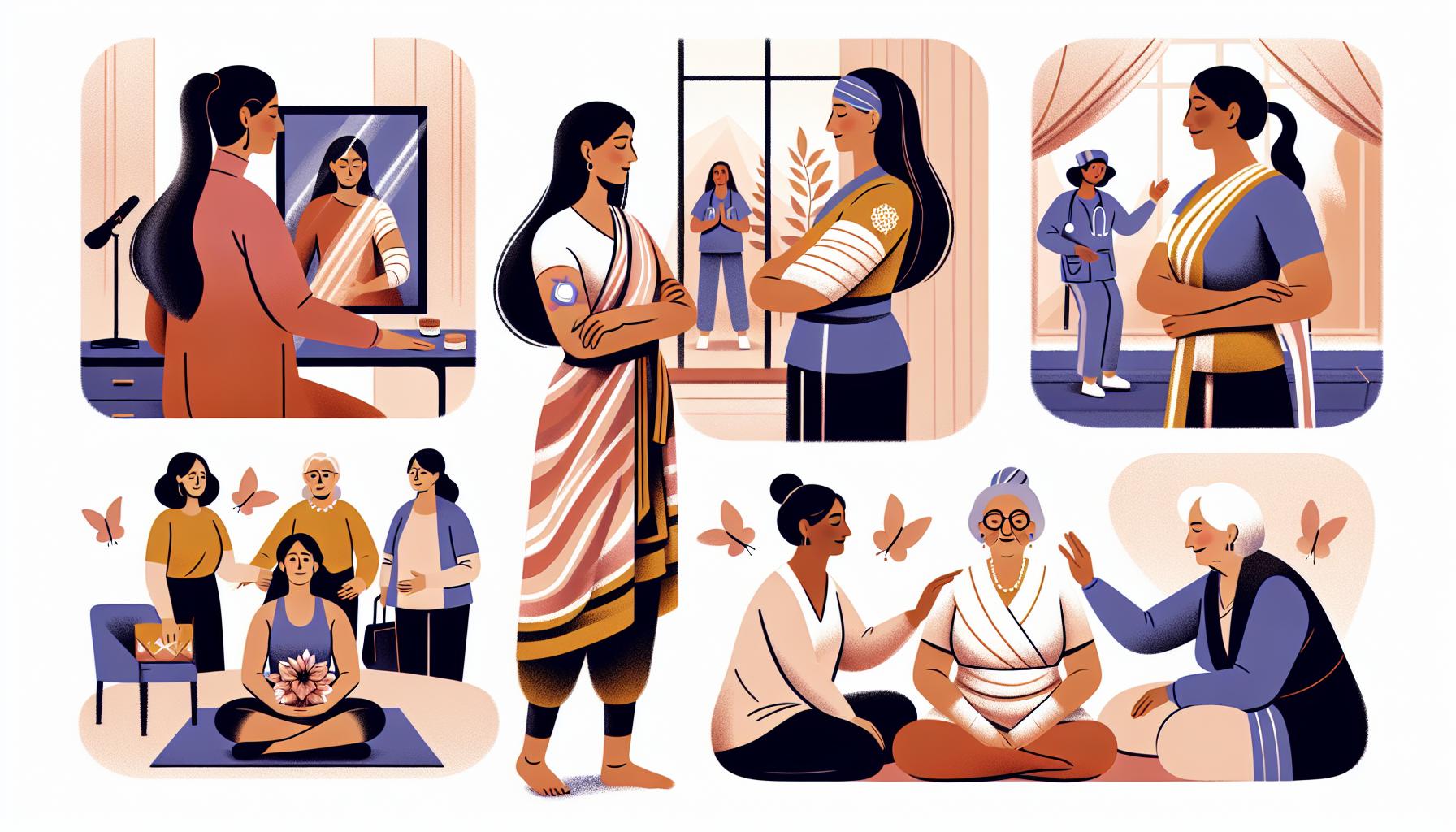 Zkušenosti žen po zmenšení dvorců