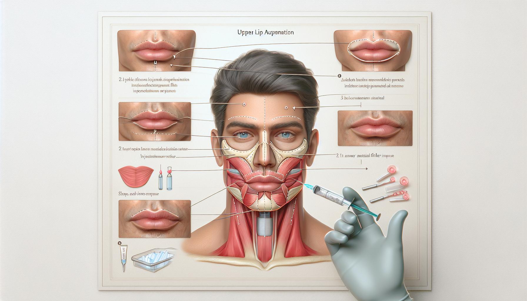 Základní informace o zvětšení horního rtu