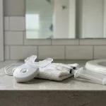 Optismile sada na bělení zubů s LED světlem a bělicím gelem
